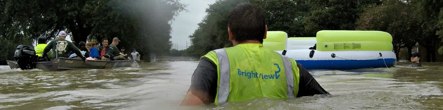 Team Members Rescue Houston